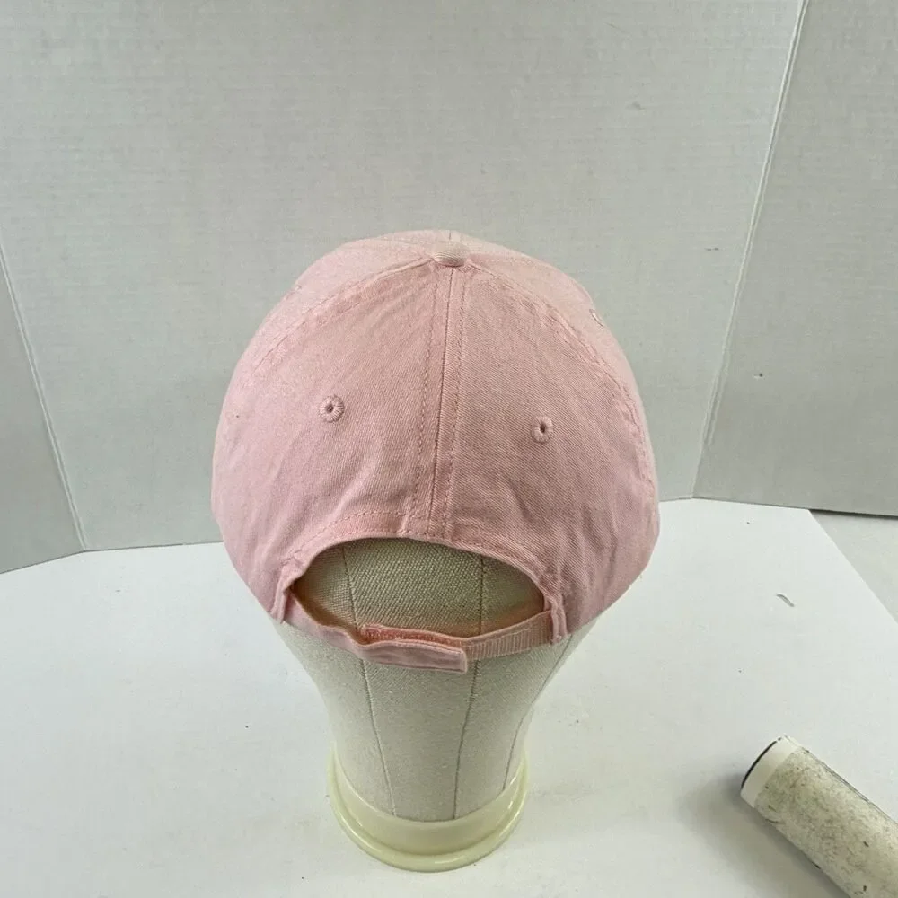 Miller Lite Women's Adjustable Hook & Loop Back Hat  Logo Pink